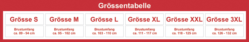 Groessentabelle Shirts